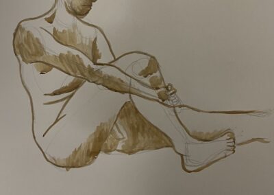 Life Drawing Seated View