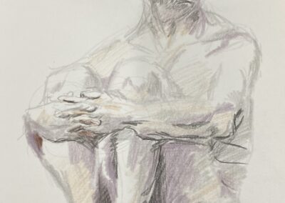 Life Modelling Seated Pose
