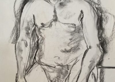 Life Modelling Seated Front View